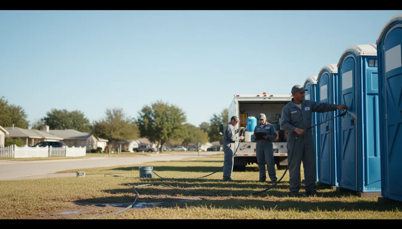 Long-Term Portable Toilet Rental in Ridgeway, IA near me